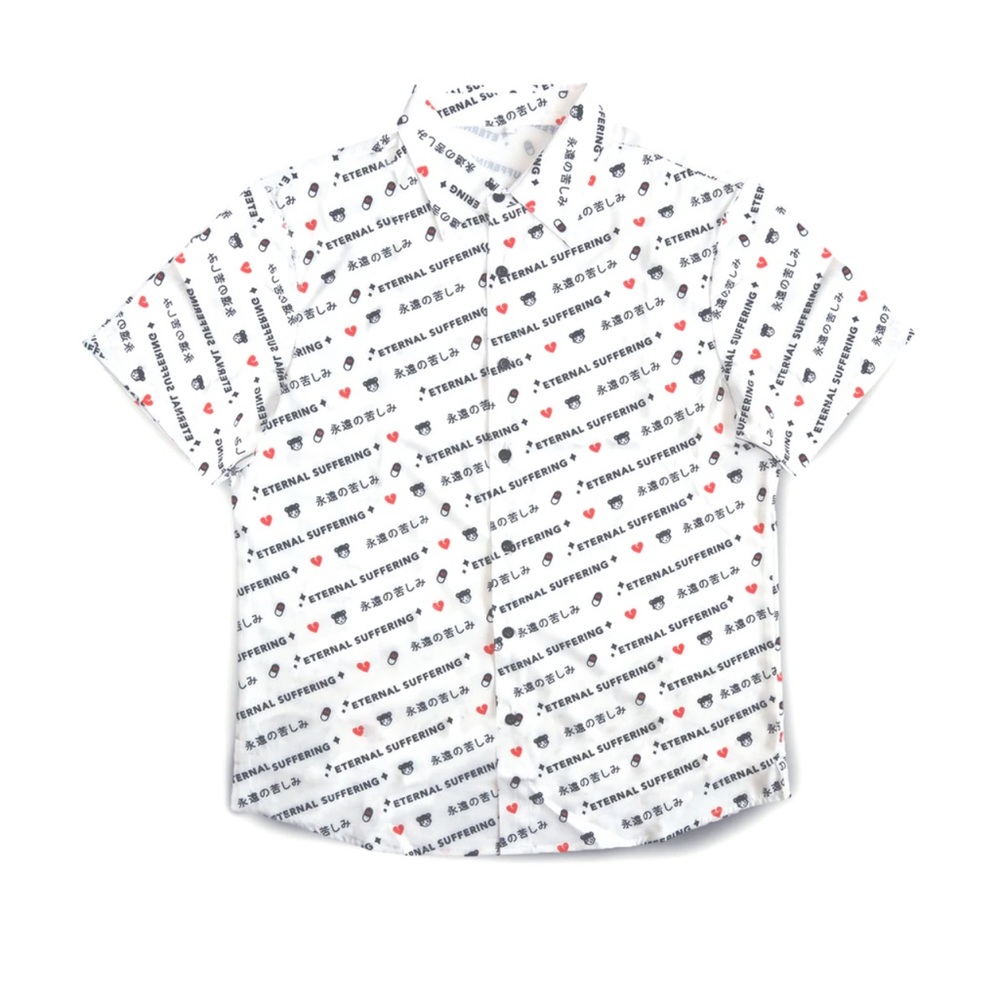 Eternal Suffering Button Up Shirt